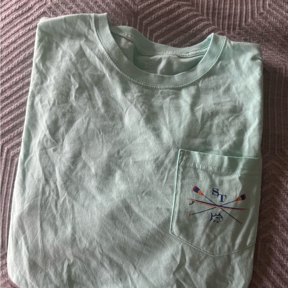 Mint Green Pocket Tee